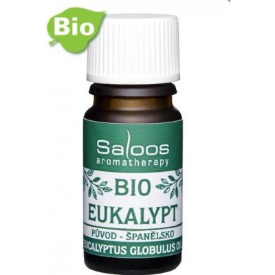 Saloos bio esenciální olej EUKALYPT pro aromaterapii 5 ml – Zbozi.Blesk.cz