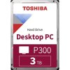 Pevný disk interní Toshiba P300 Desktop PC 3TB, HDWD130UZSVA