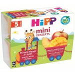 HiPP BIO Jablka s broskvemi 4 x 100 g – Zboží Dáma