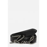 Karl Lagerfeld opasek K/SIGNATURE BELT BLACK/GOLD – Sleviste.cz