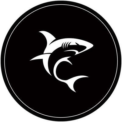 White Shark PHARAOH, podložka pod židli, 120 cm, černá/bílá – Hledejceny.cz