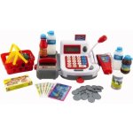 Teddies Pokladna s doplňky plast 20cm na baterie v krabici – Zboží Dáma