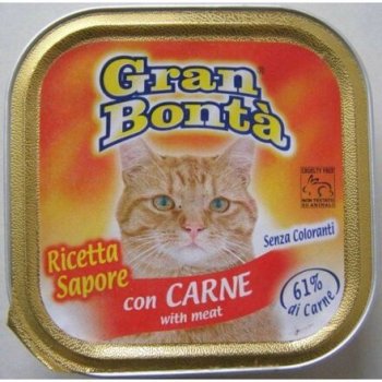 Gran Bonta s hovězím masem pro kočky 12 x 100 g