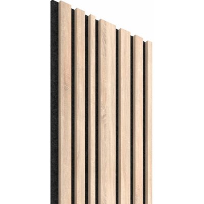 Acoustic Line obkladový panel 2650 x 300 x 18 mm dub Sonoma Z68731 1 ks – Zboží Mobilmania