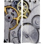 IMPAR Závěsy Hodinový strojek (Rozměr : 140x250, Materiál: Interlock) – Hledejceny.cz