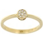 Zlatnictví U Kostela Diamantový prsten 184ž – Zboží Dáma