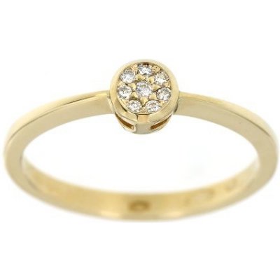 Zlatnictví U Kostela Diamantový prsten 184ž – Zboží Dáma