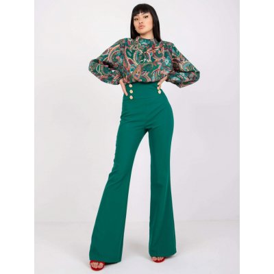 Basic elegantní kalhoty s knoflíky salerno -lc-sp-22k-5019.13pgreen – Zboží Mobilmania