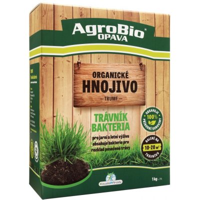 AgroBio Přírodní hnojivo pro trávník Bakteria Trumf 1 kg – Zbozi.Blesk.cz