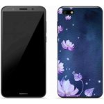 Pouzdro mmCase Gelové Huawei Y5 (2018) - padající květy – Zboží Mobilmania