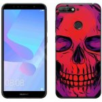 mmCase gelový kryt Huawei Y6 Prime 2018 - lebka – Zboží Živě