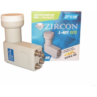 Zircon L401 ECO Quad LNB – Zbozi.Blesk.cz