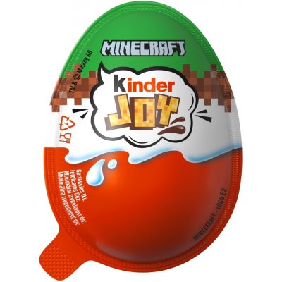 Kinder Joy Minecraft Vajíčko s překvapením 20 g – Sleviste.cz