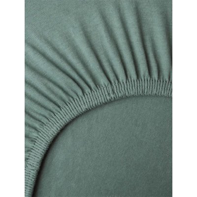 MKLuzkoviny.cz Jersey prostěradlo Classic olivové 180x200 – Sleviste.cz