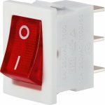 OBI Vestavný kolébkový vypínač bílý podsvícený – Zboží Živě