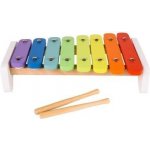 Bino Dřevěný duhový xylofon – Zboží Dáma