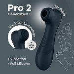 Satisfyer Pro 2 Generation 3 černý – Zboží Mobilmania