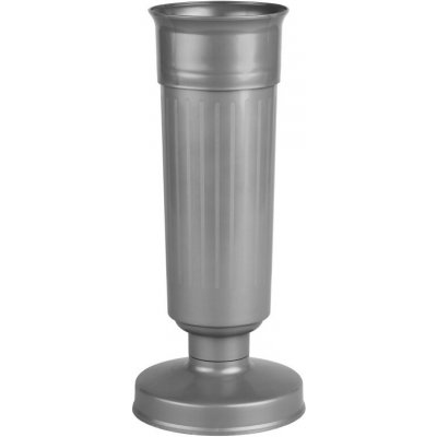 Madona hřbitovní váza plast se zátěží 30 cm – šedá – Hledejceny.cz