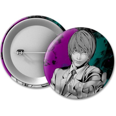 Death Note placka Kira 50 mm – Hledejceny.cz