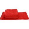 Ručník A&R Měkký froté ručník pro hosty 500 g/m červená ohnivá 30 x 50 cm