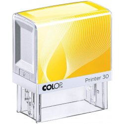 Colop Printer 30 barva strojku červená barva inkoustu hnědá