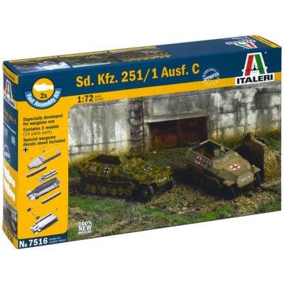 Italeri Easy Kit Sd.Kfz.Ausf.C 251:1 1:72