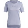 Dámské sportovní tričko adidas W MT tee HZ1375 Fialová