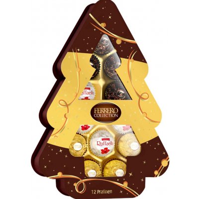 Ferrero Rocher Vánoční stromeček 12 ks 129 g – Zboží Dáma