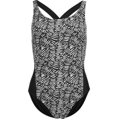 Aquos Rethina dámské jednodílné plavky černá – Zboží Dáma