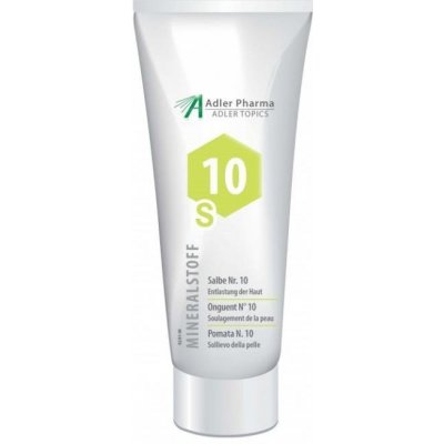 Adler Pharma Adler Topics Krém Nr. 10 Natrium sulfuricum na svědivou a ekzematickou kůži 50 ml – Zboží Mobilmania