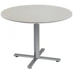 Karasek Kovový sklopný jídelní stolek Manhattan, kulatý 70x71 cm, rám ocel, deska Topalit/Werzalit – Zboží Mobilmania