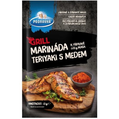Podravka Grilovací marináda teriyaki s medem 75 g – Zbozi.Blesk.cz