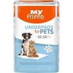 My Friend hygienické podložky 60 x 60 cm 10 ks – Zboží Mobilmania