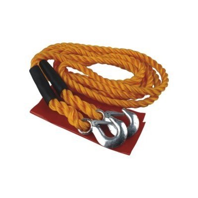 Elta Lano tažné s karabinami 5000kg syntetické lano ukončené kovovými háky – Zbozi.Blesk.cz