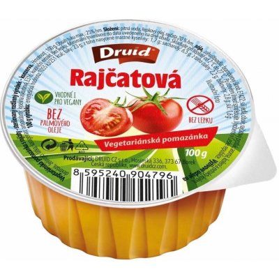 Druid Vegetariánská Pomazánka s rajčaty 100 g – Zboží Dáma