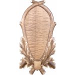 Dřevo Novák podložka pod trofej řezbovaná, Jelen č. 205 Barva: tónovaná, – Zboží Dáma