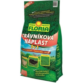 FLORIA Trávníková náplast 3 v 1 - 1 kg