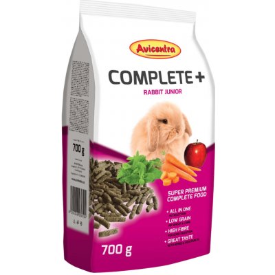 Avicentra Complete+ Králík Junior 0,7 kg – Zboží Dáma