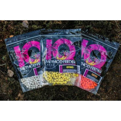 LK Baits IQ Method Feeder Fluoro Boilies 600g 10-12mm Cherry