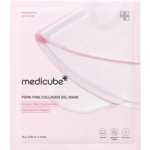 MEDICUBE PDRN PINK COLLAGEN GEL MASK Luxusní hydrogelová kolagenová maska s PDRN a peptidy 1 ks – Zboží Dáma