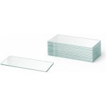 Mikroskopické podložní sklíčka broušené 76×25 mm, 50 ks – laboratorní sklo pro biologické preparáty – Hledejceny.cz