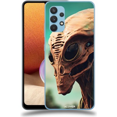 Pouzdro ACOVER Samsung Galaxy A32 4G SM-A325F s motivem Alien I – Zboží Mobilmania