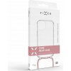 Pouzdro a kryt na mobilní telefon FIXED Pure Neck se šňůrkou na krk Apple iPhone 15 Pro růžové FIXPUN-1202-PI