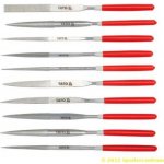 Sada pilníků jehlových diamantových 4 x 160 mm 10 ks 50 mm – Zboží Mobilmania