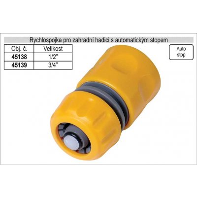 Stop rychlospojka ROSA 1/2" – Hledejceny.cz