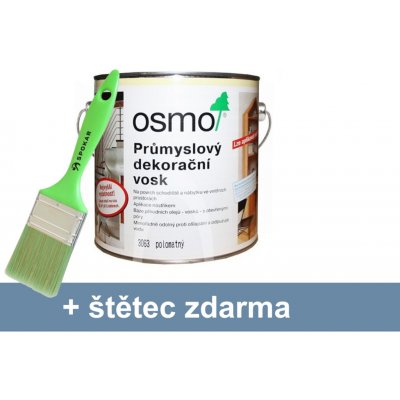 Osmo 3063 Color Průmyslový dekorační vosk 2,5 l bezbarvý polomatný – Hledejceny.cz