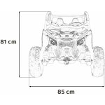 Mamido Elektrické autíčko Buggy Maverick Can-Am 2x24V 4x200W EVA černá – Zbozi.Blesk.cz