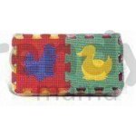 Lee puzzle Zvířátka z farmy 2 barevné 10 ks – Zboží Dáma