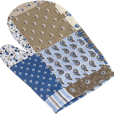 Bellatex Chňapka Adéla 28 x 18 cm 66/240 patchwork modrý – Zboží Dáma