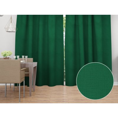 Biante Dekorační závěs TF-064 Zelený 150x260 cm – Sleviste.cz
